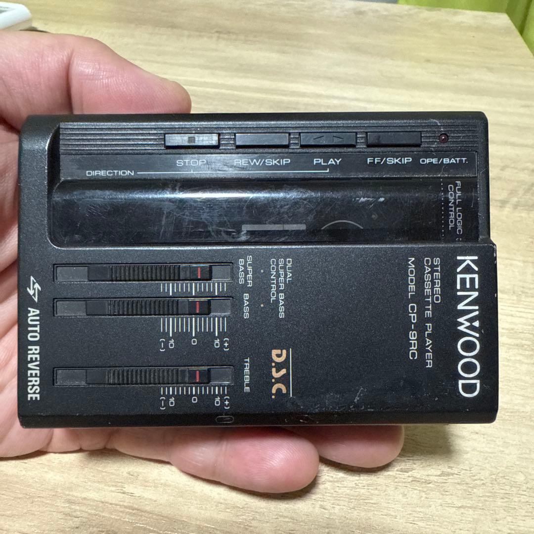 KENWOOD cassette player CP-9RCジャンク
