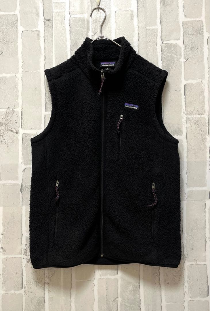 Patagonia パタゴニア ロスガトスベスト フリース ボア 刺繍ロゴ S