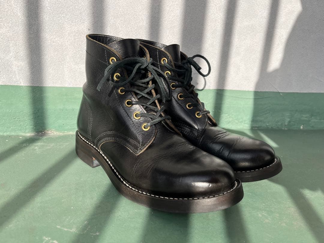 ★箱付美品★ZERROWS ゼローズ SW-6茶芯クロムエクセルレザー 27.5