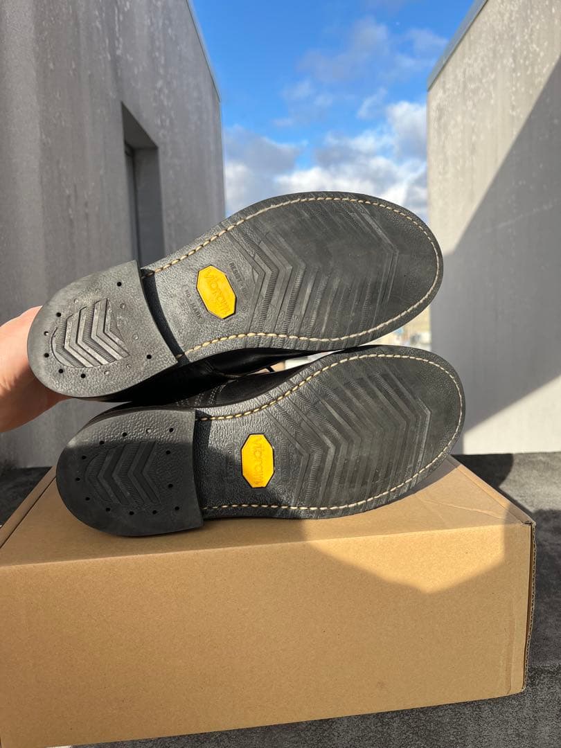 ★箱付美品★ZERROWS ゼローズ SW-6茶芯クロムエクセルレザー 27.5