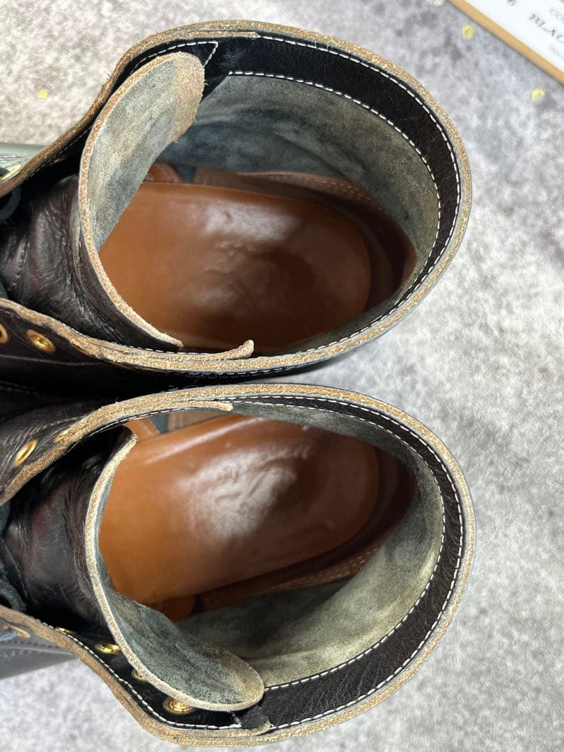 ★箱付美品★ZERROWS ゼローズ SW-6茶芯クロムエクセルレザー 27.5