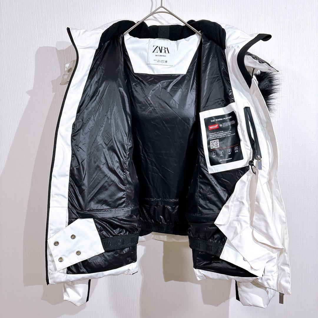 ZARA ザラ　スキーウェア　ダウンジャケット　スキーコレクション　スノボ