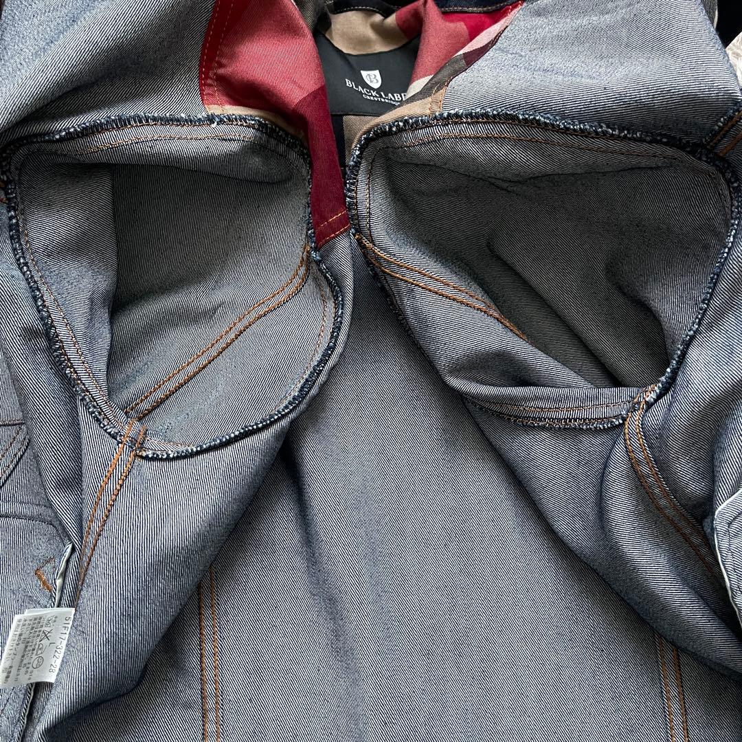 極美品 BLACK LABEL CRESTBRIDGE デニムジャケ サイズ L