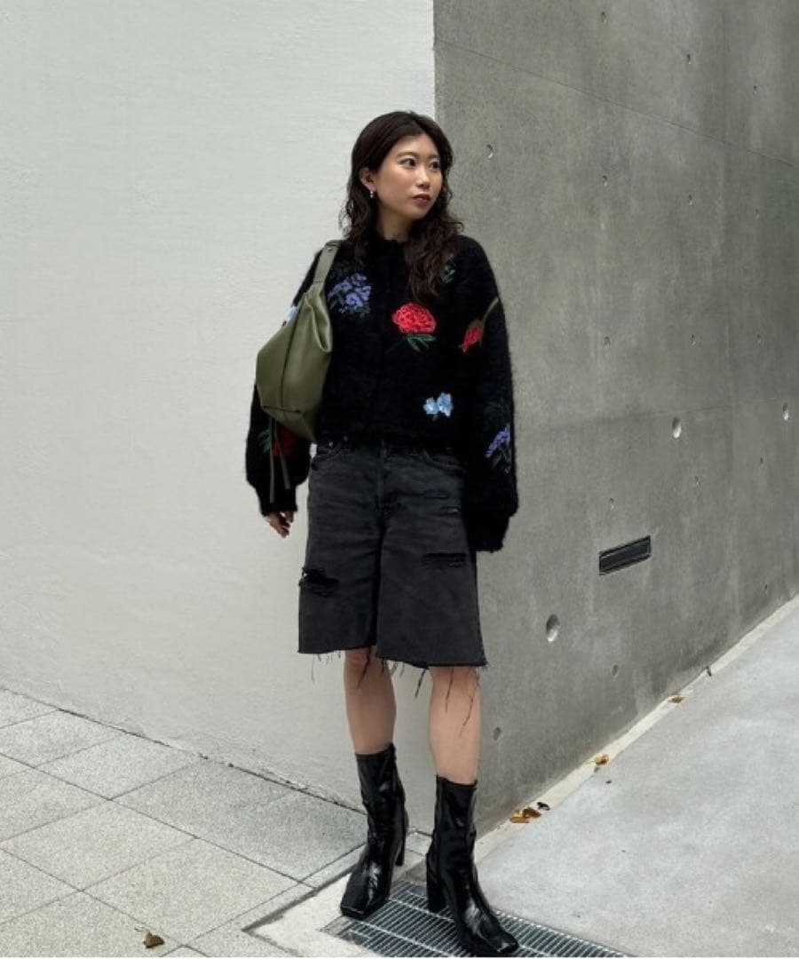 トップス Ameri AMANDA MOHAIR KNIT TOP