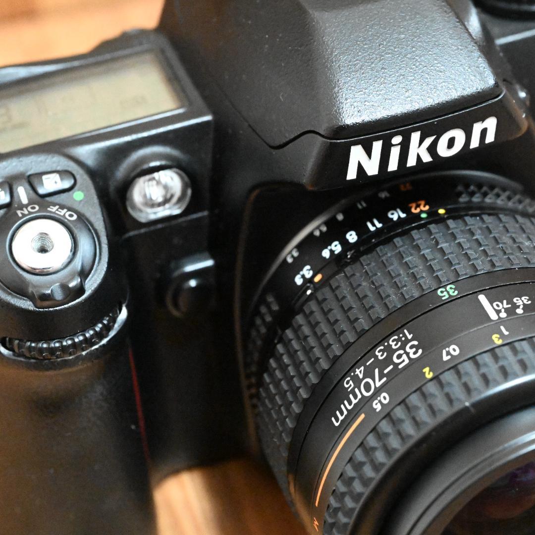 【GW限定お値下げ！】Nikon F80D＋標準レンズ+ストラップ新品
