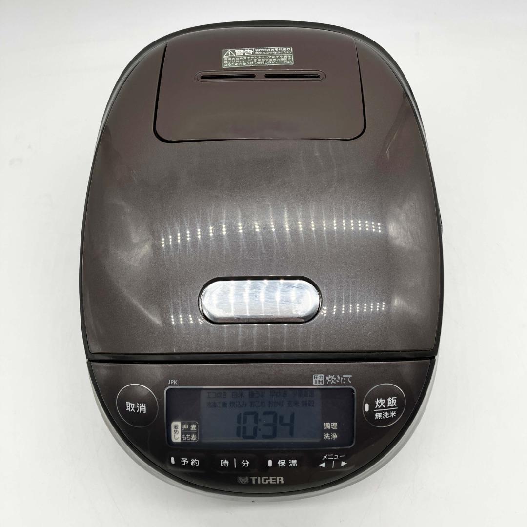 0107-01☆タイガー 炊飯器 5.5合 2021年製
