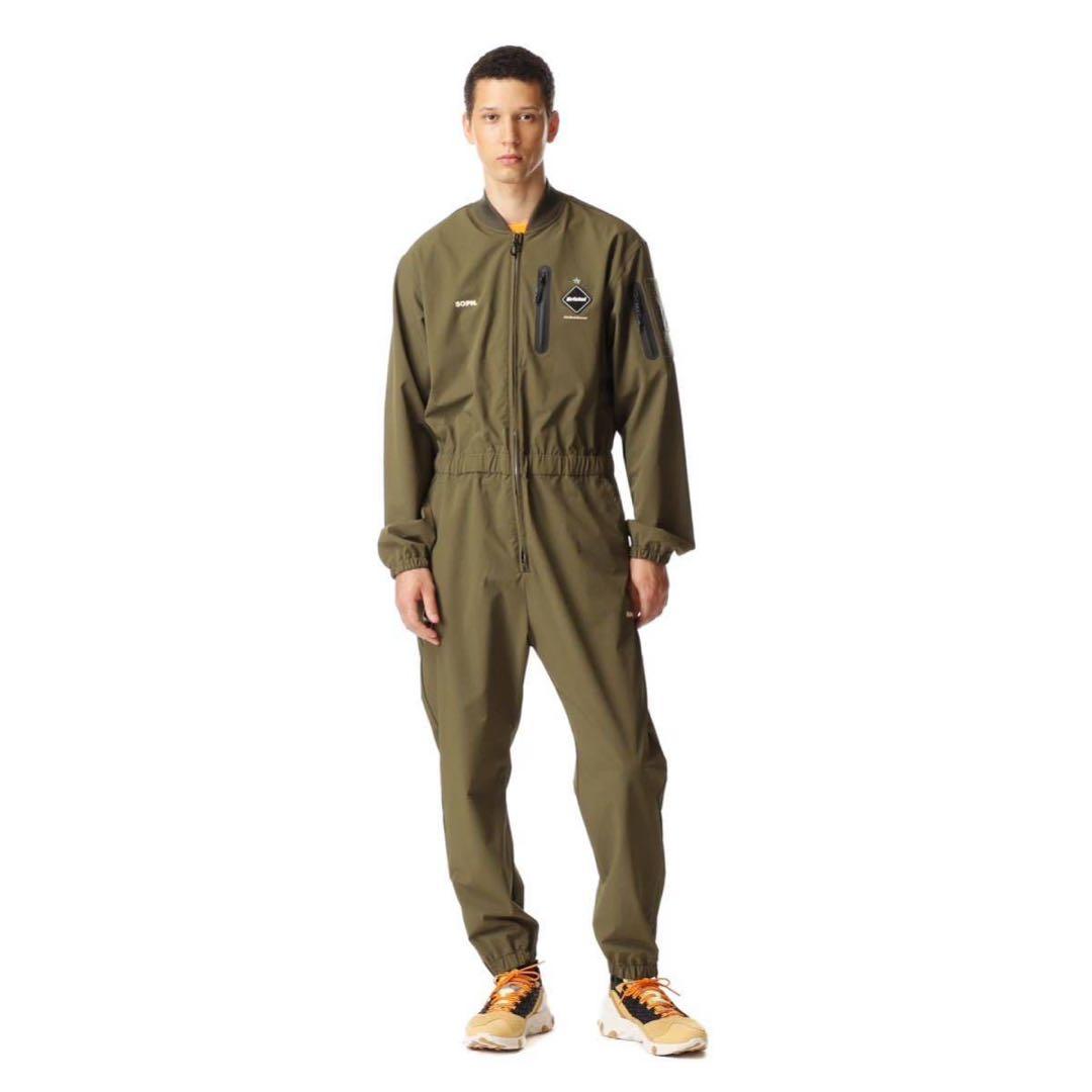 Bristol オリーブ オーバーオール