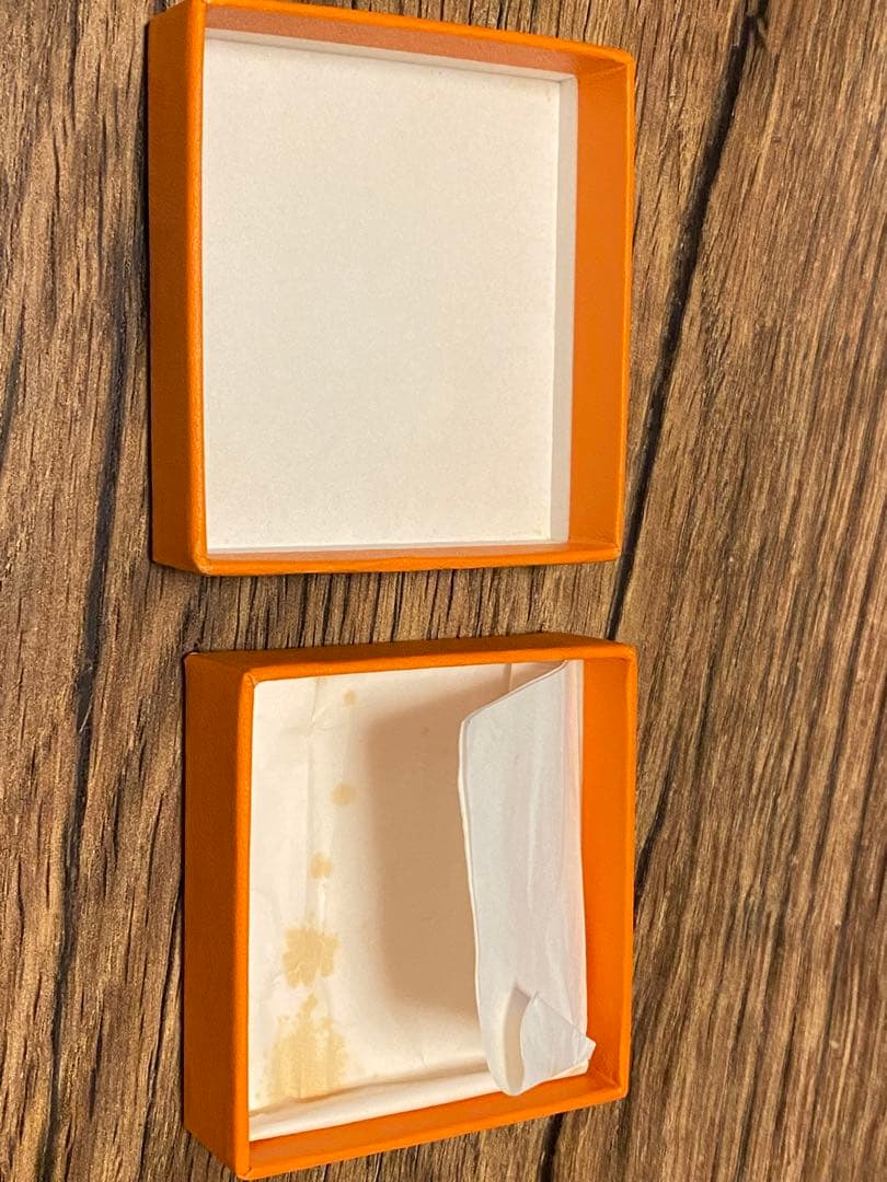 HERMES エルメス 赤 レザー フォトフレーム