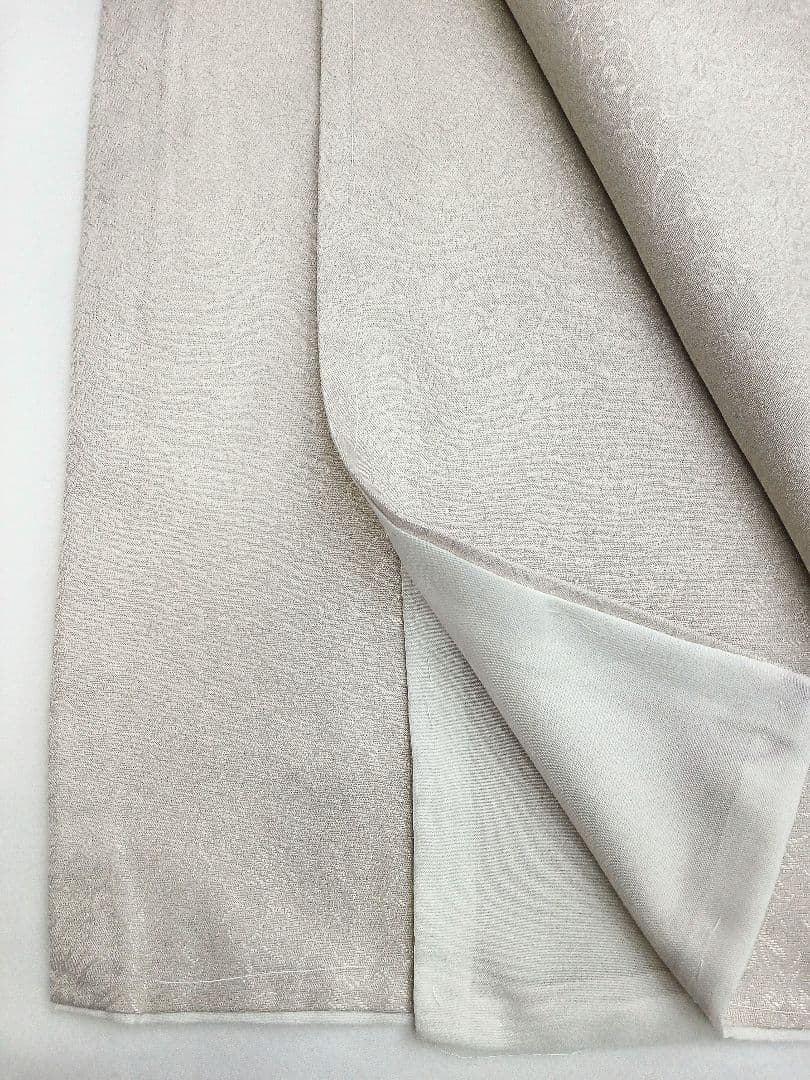 洗える色無地　花唐草地紋　Lサイズ