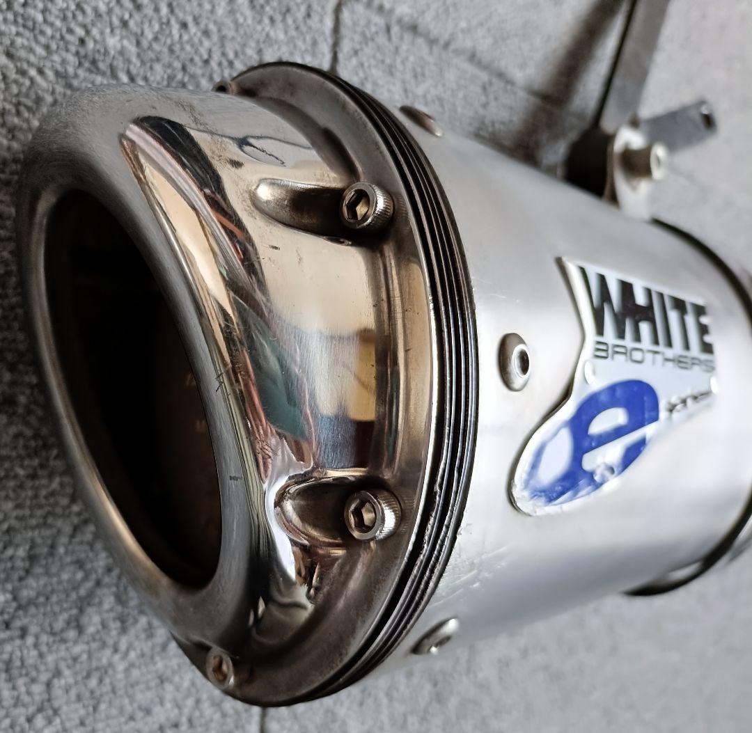 ホワイトブロス製 FTR223 MC34 フルエキダウンマフラー ホンダスパトラ