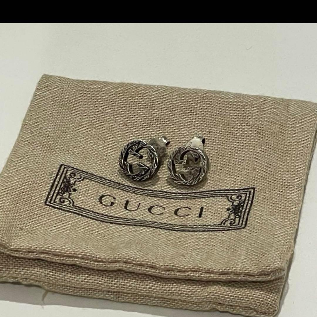 GUCCIインターロッキングピアス