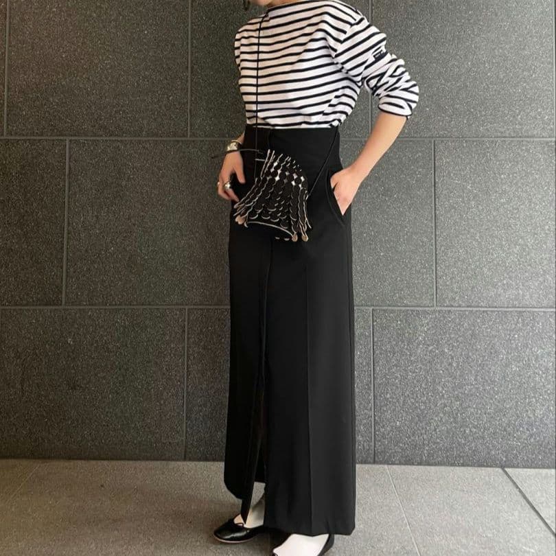 人気⭐美品　セントジェームス　ウエッソンT4サイズ　ホワイト×ブラック