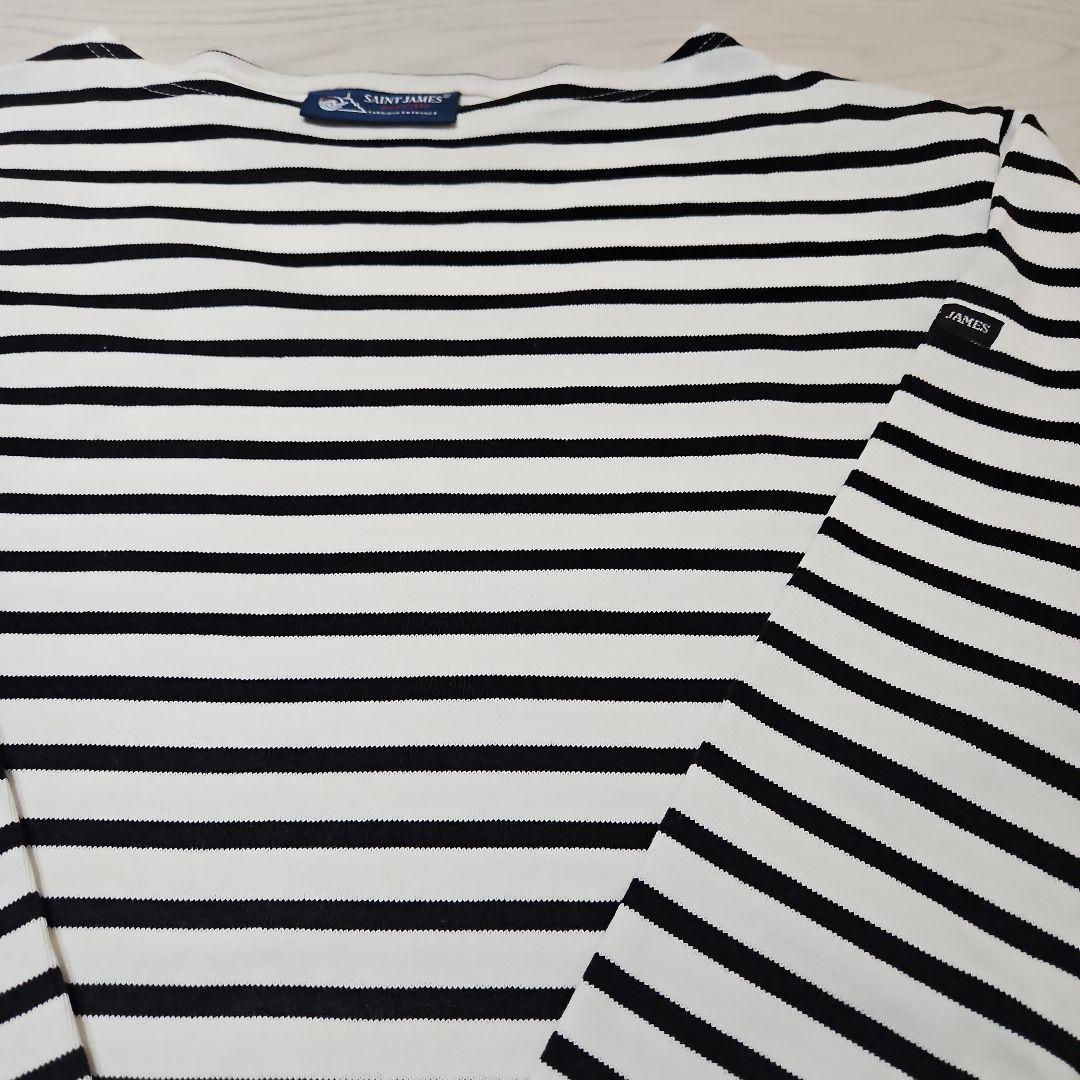 人気⭐美品　セントジェームス　ウエッソンT4サイズ　ホワイト×ブラック