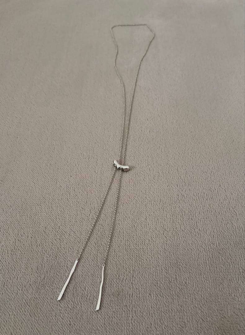 Soierie ソワリー drop loop tie ドロップループタイ