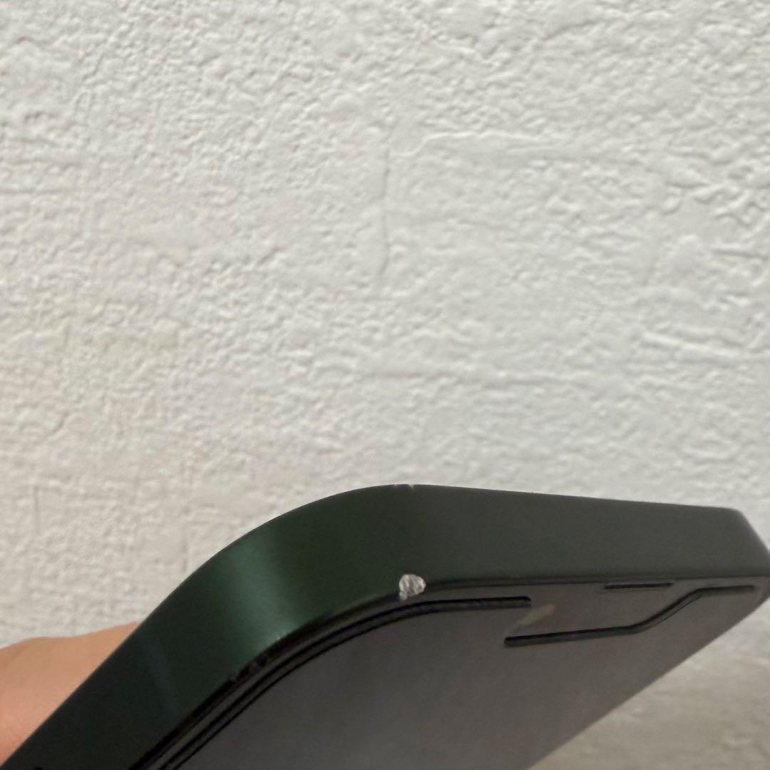 iPhone13 グリーン　純正ケーブル、箱付き、SIMフリー