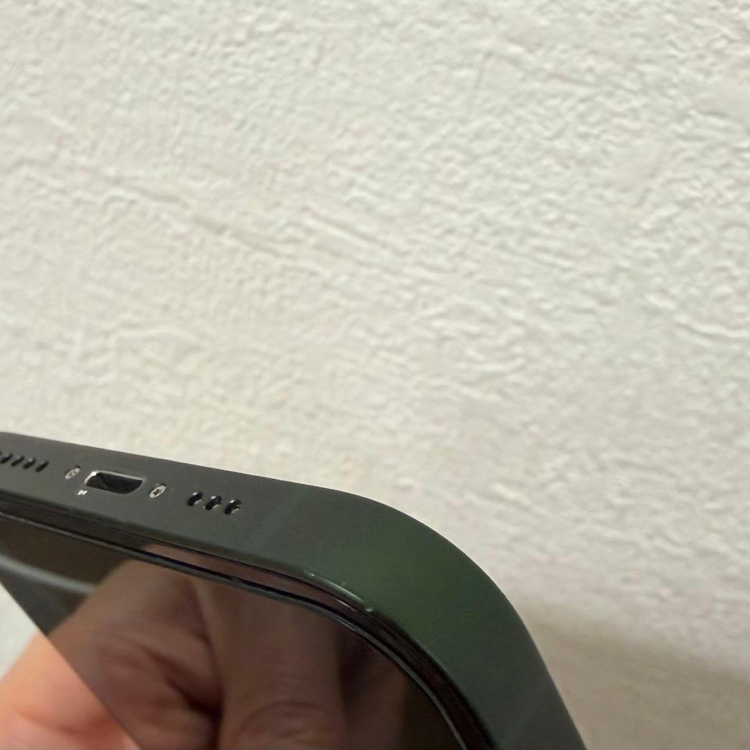 iPhone13 グリーン　純正ケーブル、箱付き、SIMフリー