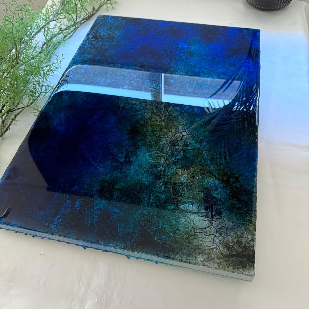 レジンアート　男前シリーズ　BIGパネル　海アート　オーシャンアート