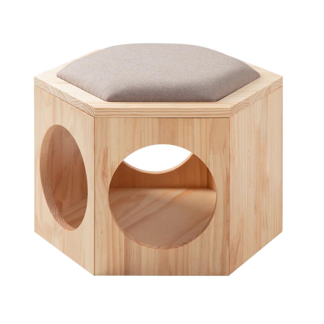 myzoo 六角ハウスチェアセット マイズー　キャットウォーク　ローテーブル　猫