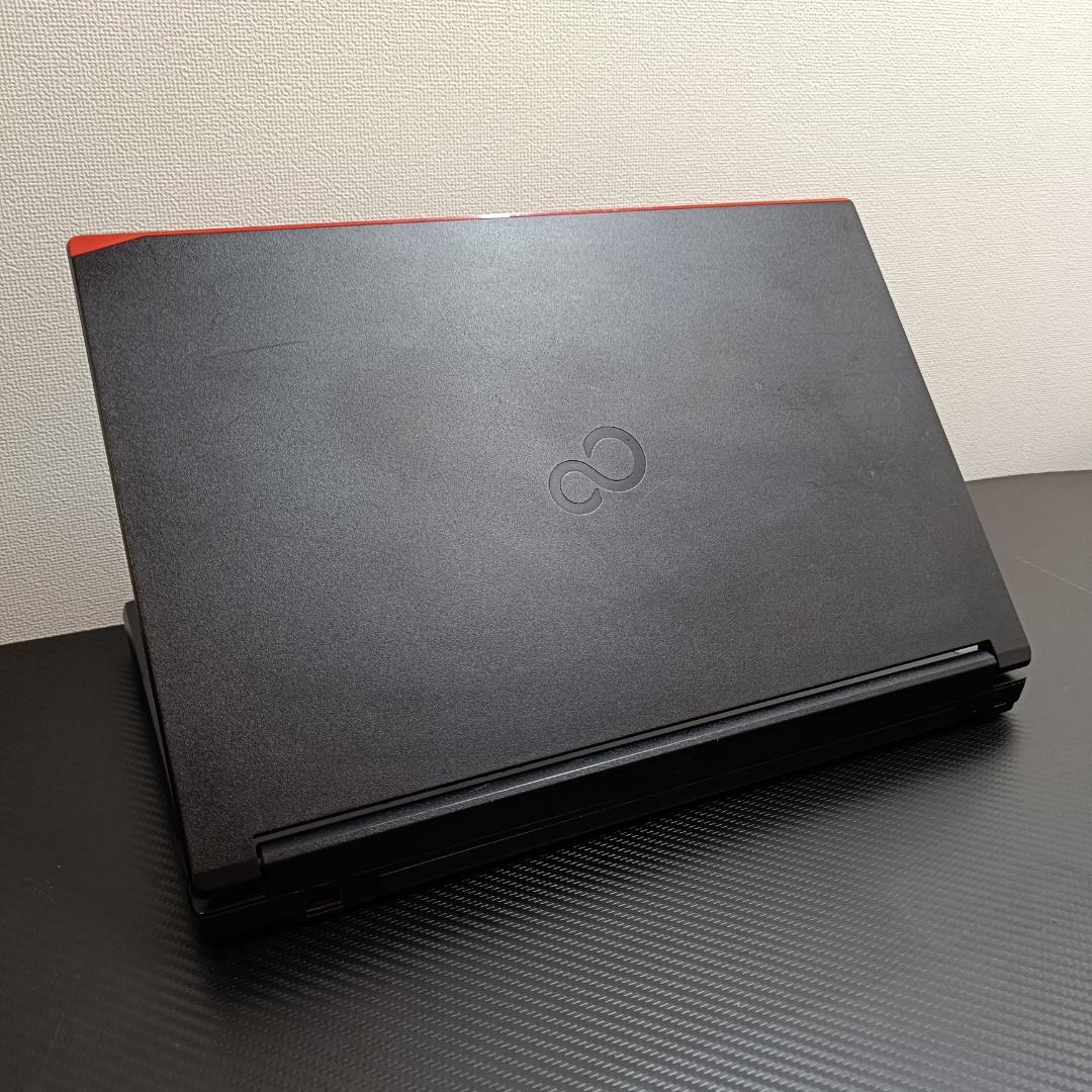 富士通 ノートPC i5 Windows11 SSD メモリ8GB DVD 黒