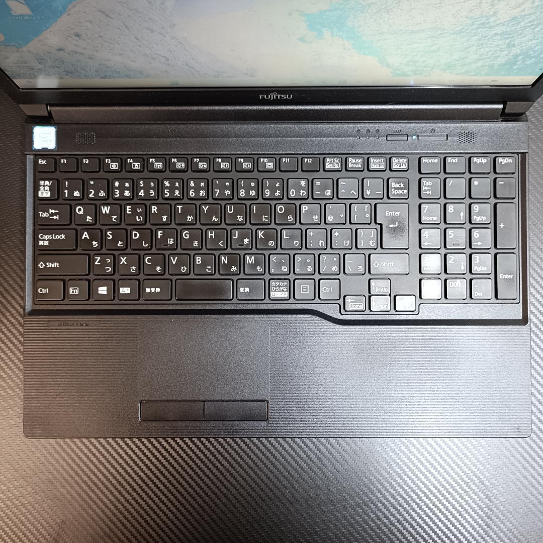 富士通 ノートPC i5 Windows11 SSD メモリ8GB DVD 黒