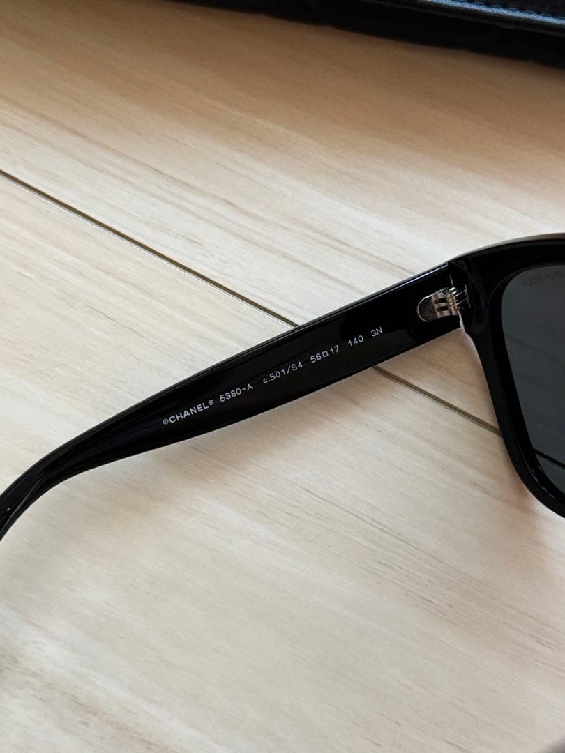 CHANEL シャネル　サングラス メガネ　ココマーク　ブラック