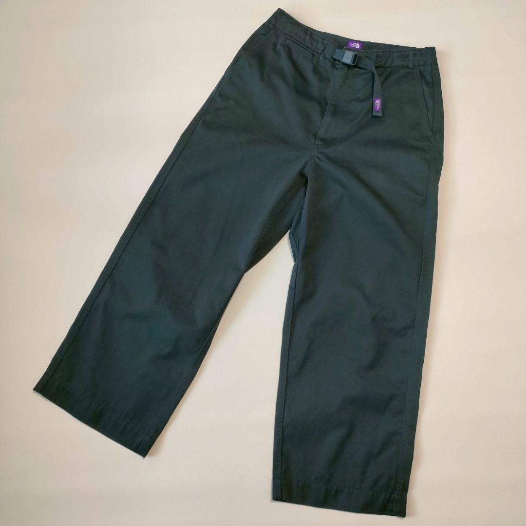 ノースフェイスパープルレーベル チノワイドストレートフィールドパンツ 濃紺