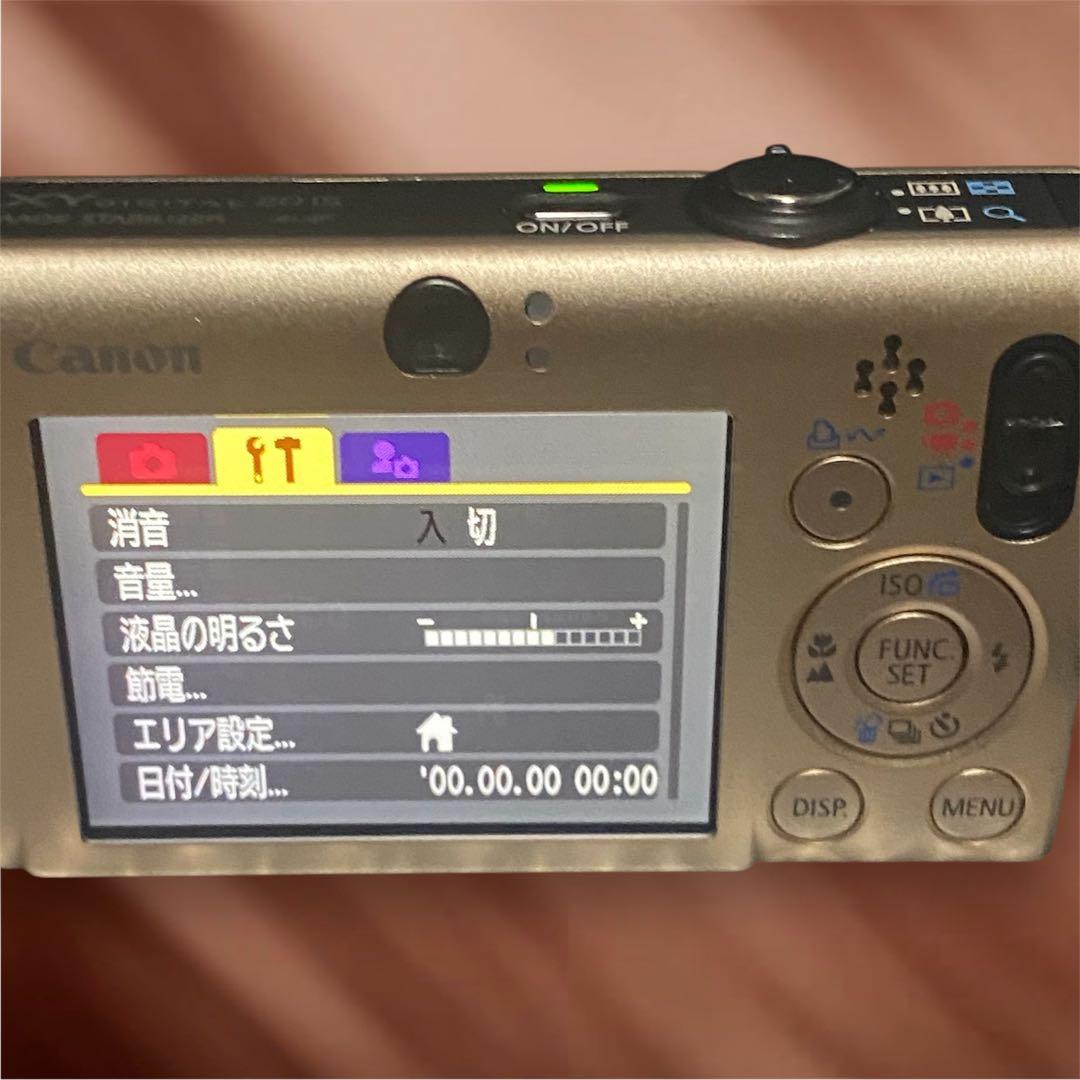 良品♪【Canon】キャノン IXY DIGITAL 20 IS/キャメル