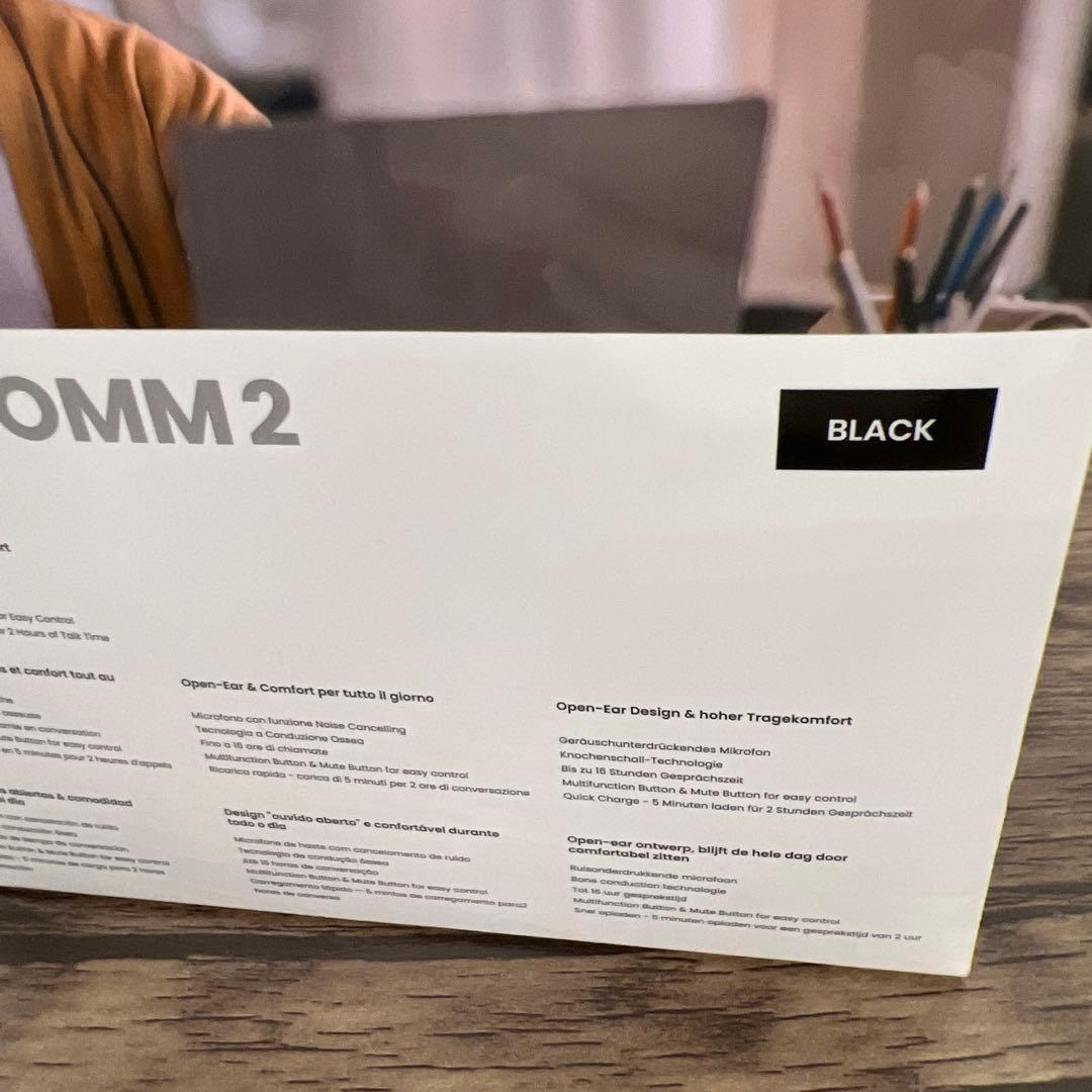 イヤホン 12664 Shokz OpenComm2 2025 Upgrade