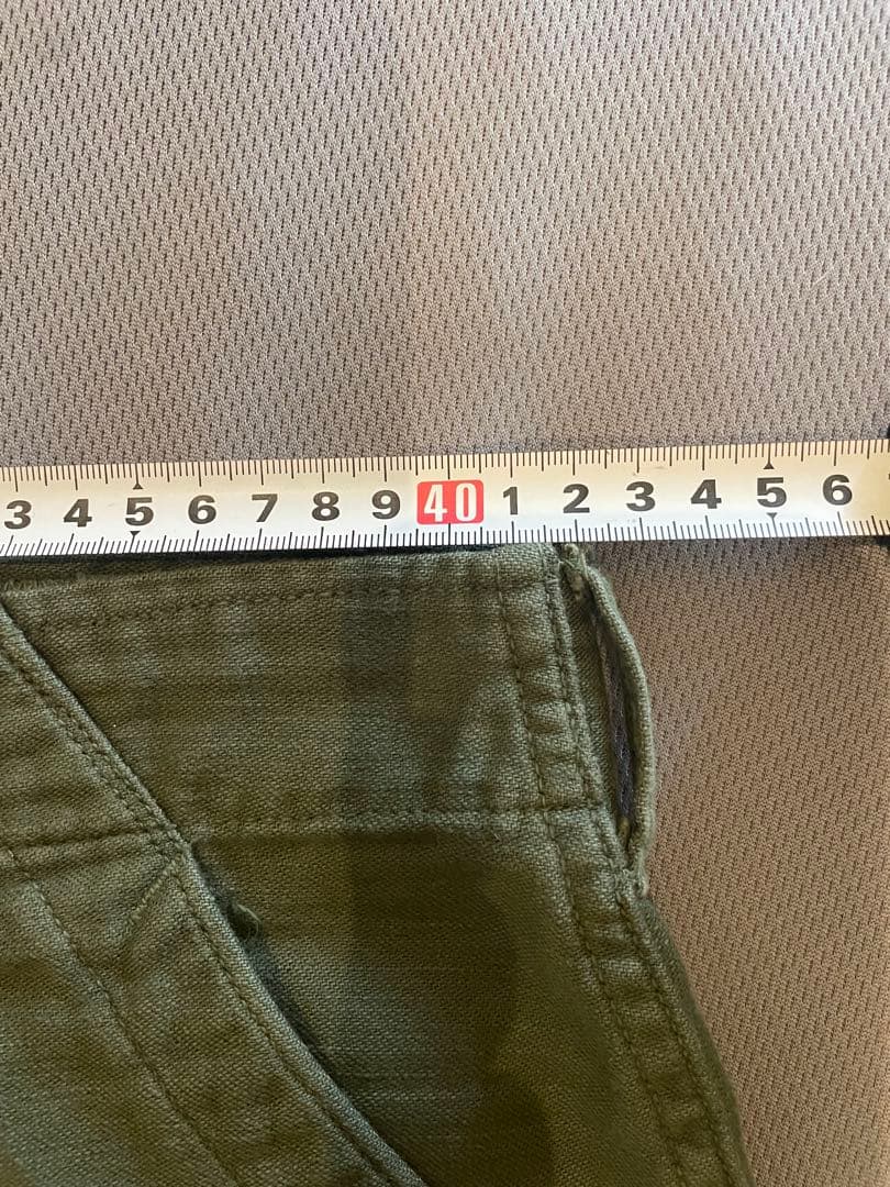 70's 米軍実物 OG-107 フェード感雰囲気最高！ベイカーパンツ W34