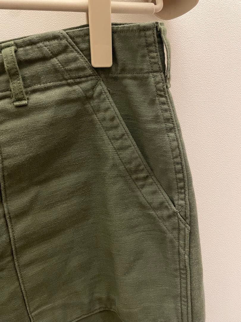 70's 米軍実物 OG-107 フェード感雰囲気最高！ベイカーパンツ W34