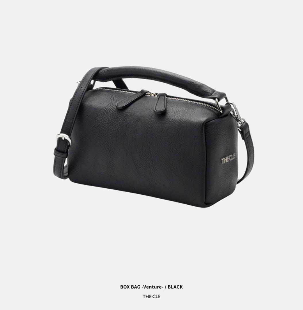 the cle / box bag 合皮レザーバッグ