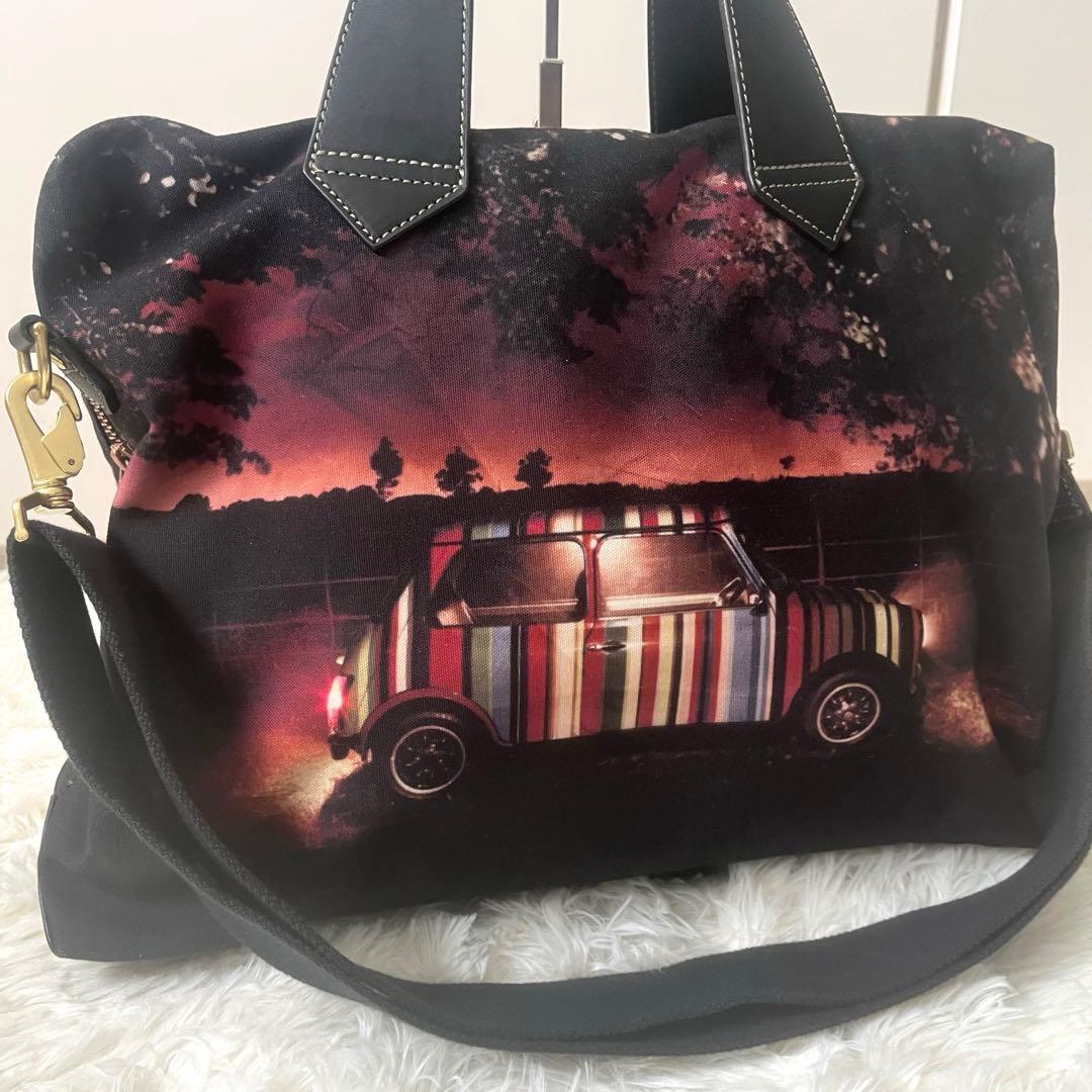 希少☆美品　ポールスミス　PaulSmith ボストンバッグ　ミニクーパー　旅行