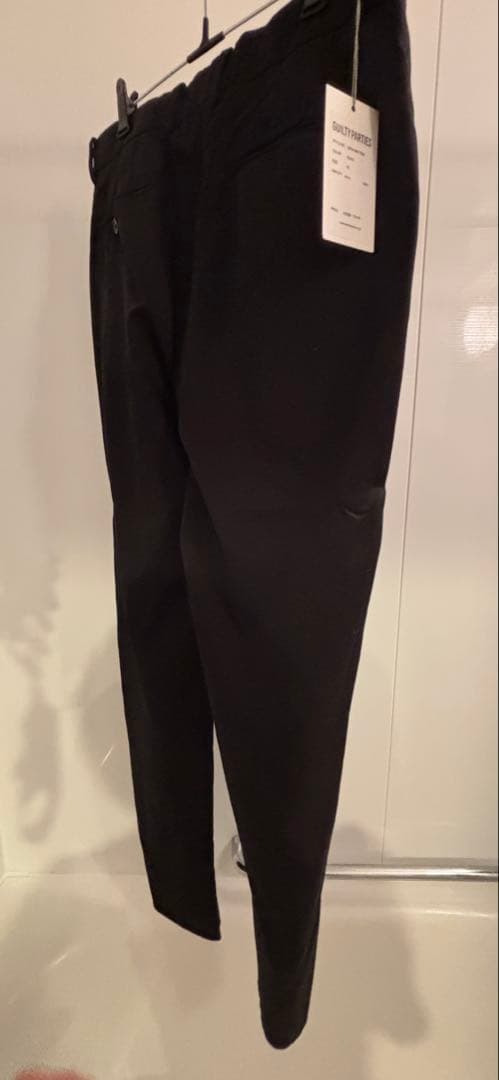 XL 新品未使用　裾上げなし　ワコマリア　スラックス　ブラック