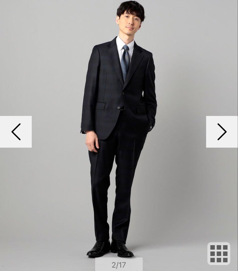 シーサー 合計10万 尾州織りイルプリンチペ タータンチェックスーツ