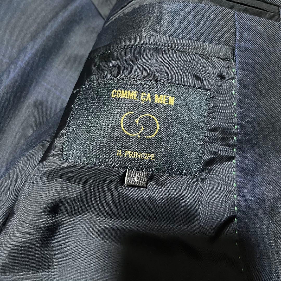 シーサー 合計10万 尾州織りイルプリンチペ タータンチェックスーツ