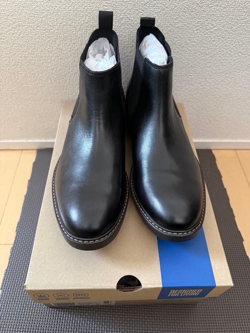 Clarks(クラークス) メンズ ポールソンアップ 本革ブーツ サイドゴア