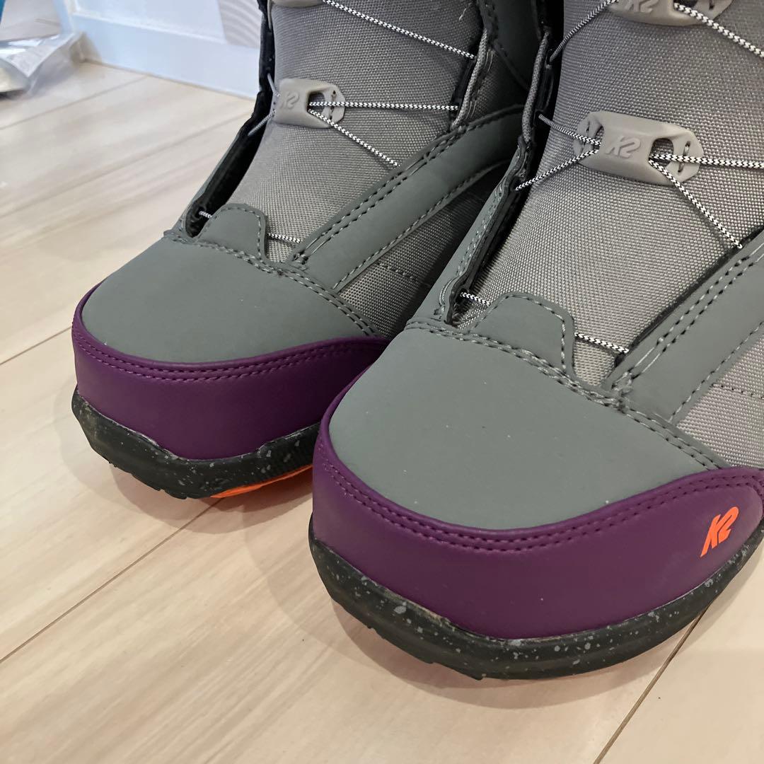 美品★K2★BOAブーツ★スノーボード★24.0