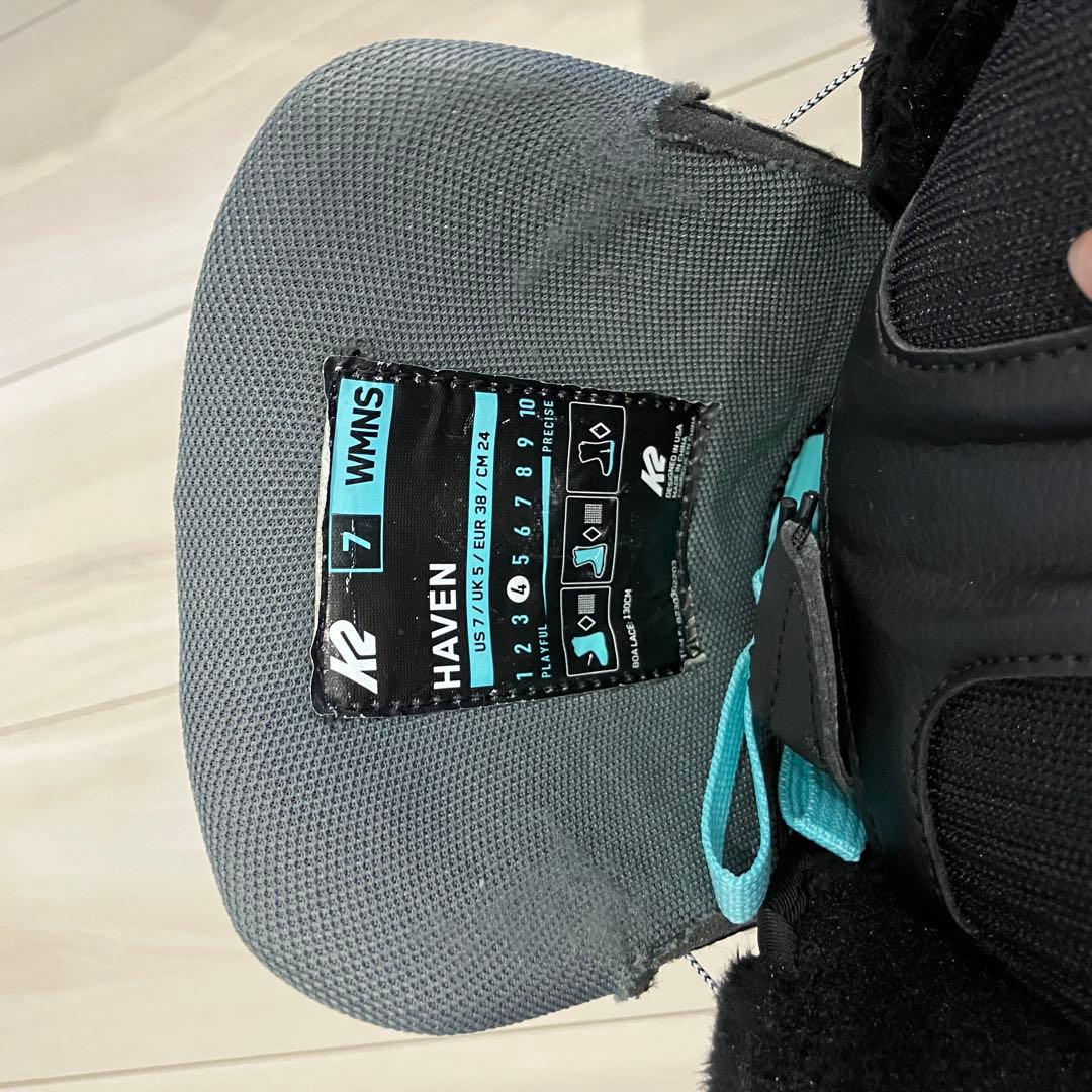 美品★K2★BOAブーツ★スノーボード★24.0