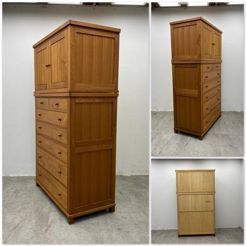 T3750☆展示美品☆府中家具☆LUCCI☆和箪笥☆シャルドネ☆ウォールナット材