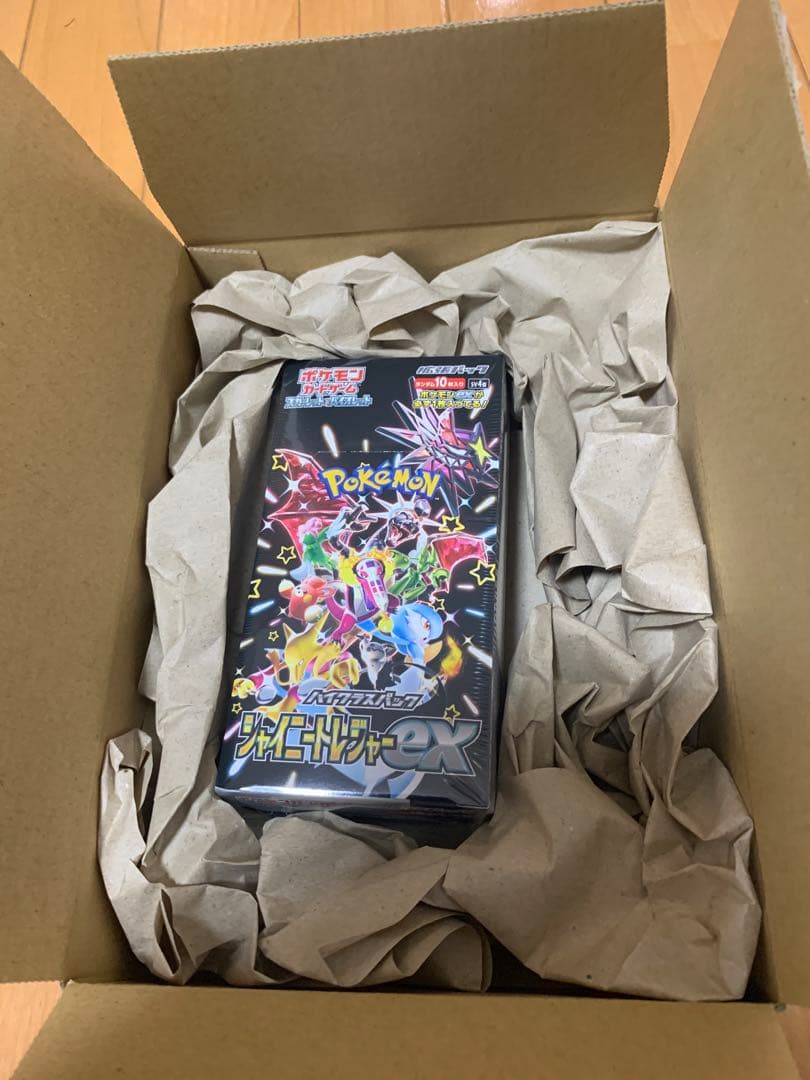 ポケモンカード　シャイニートレジャーex新品未開封シュリンク付き