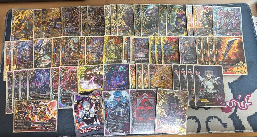 バディファイト　カオスデッキ　スリーブ、ライフカウンター付き