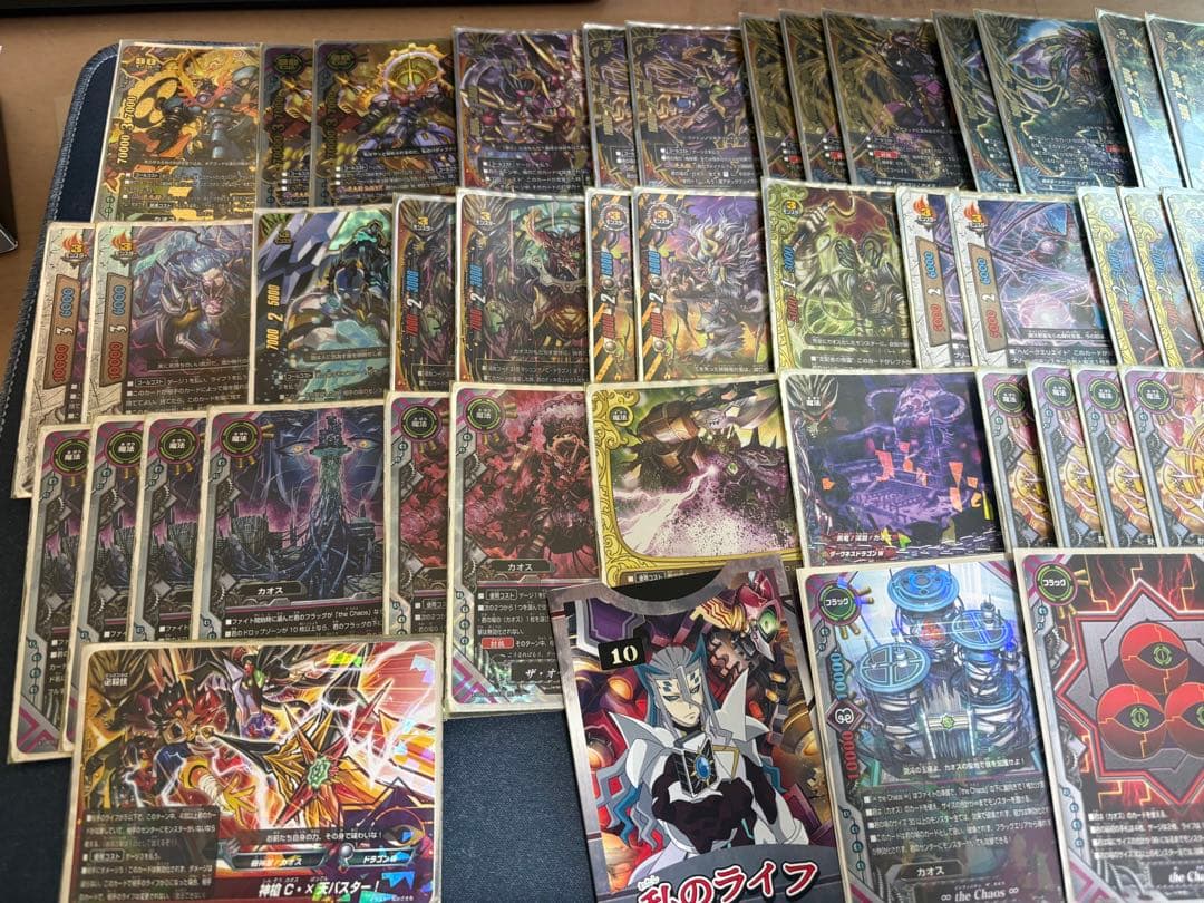 バディファイト　カオスデッキ　スリーブ、ライフカウンター付き