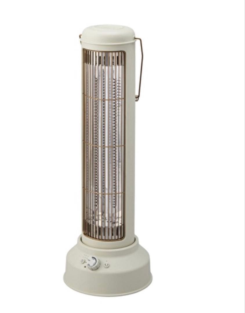 新品BRUNOブルーノカーボンヒーターNostalStovewideグレージュ