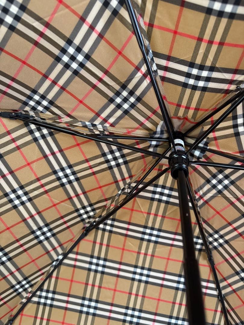 BURBERRY 折りたたみ傘 チェック柄