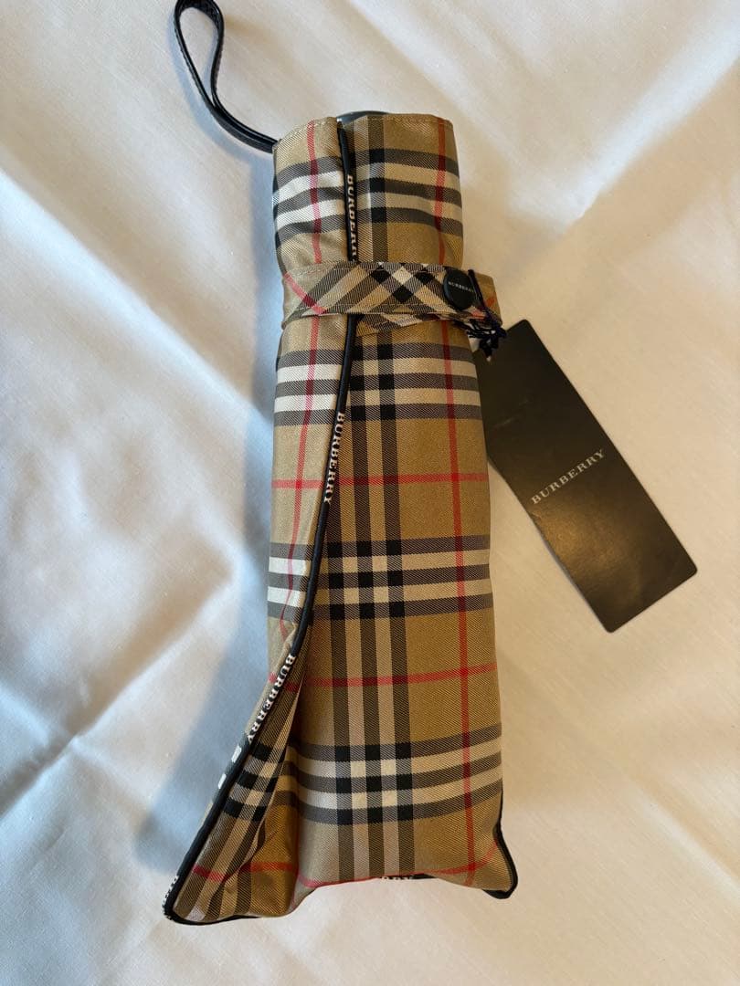 BURBERRY 折りたたみ傘 チェック柄