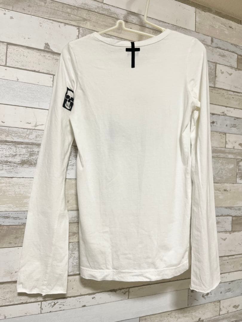 モ*】様 LGB 刺繍スカルロンT size0