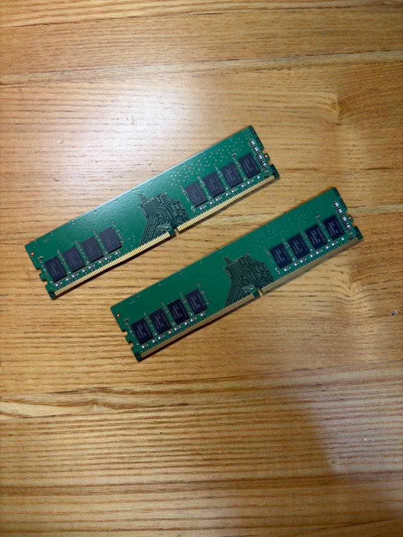DDR4メモリ 8GB×2 16GB デスクトップPC用 動作確認済み