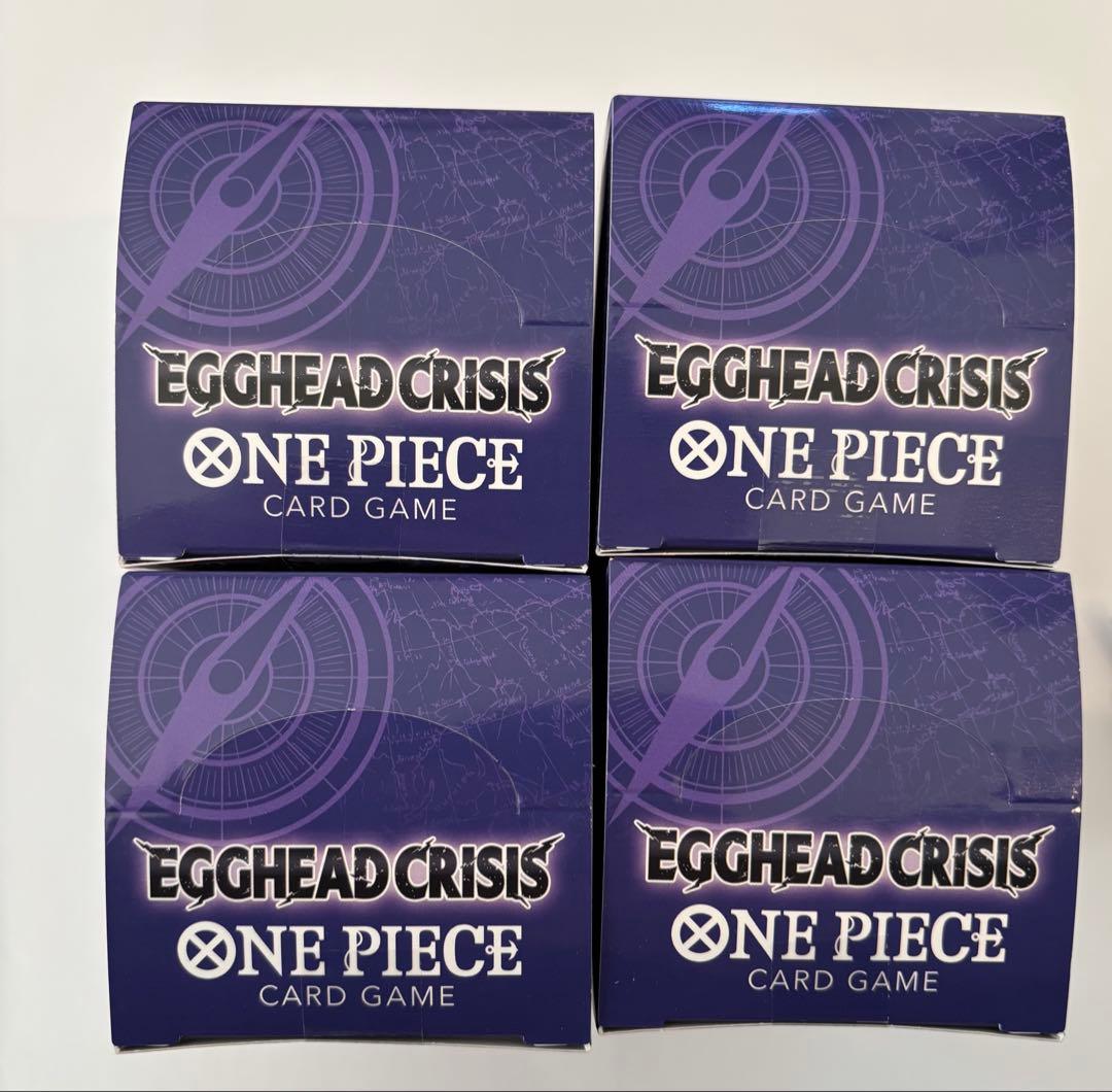 ワンピースEGGHEAD CRISIS 4個　新品未開封　24時間以内発送