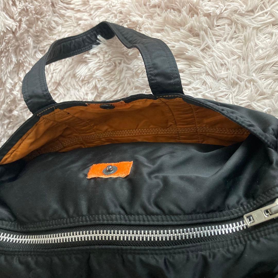 【希少廃盤品】PORTER　吉田カバン　タンカー ミニボストンバッグ M 黒