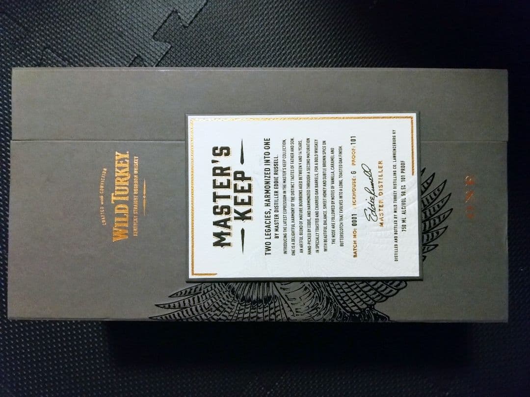 ウイスキー WILD TURKEY MASTER'S KEEP ONE